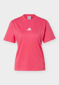 adidas Sportswear ESSENTIALS 3 STRIPES - Print T-shirt - power pink/white