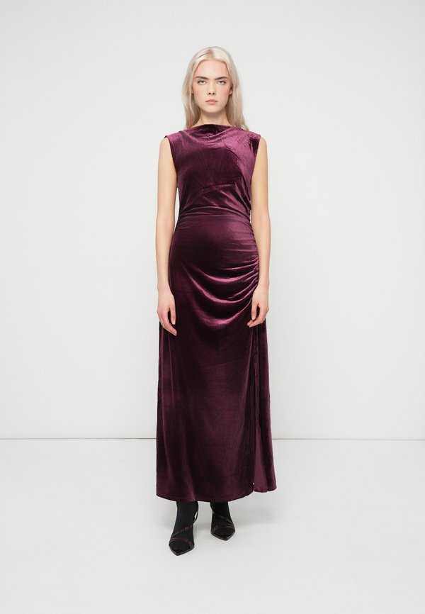 Vero Moda VMMONICA ANKLE DRESS - Maxi dress - winetasting