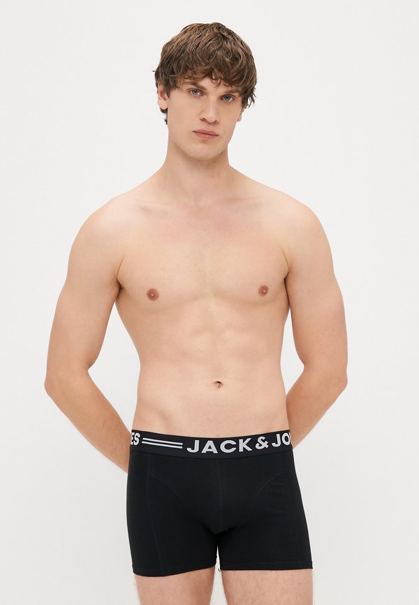 Jack & Jones SENSE TRUNKS 3-PACK NOOS - Trunks - black
