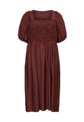 Vero Moda Curve VMCNORI SMOCK CALF DRESS