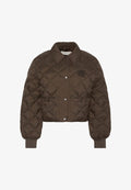 Calvin Klein Jeans ULW SHORT SEASONAL QUILTED LINER - Winter jacket - dark coffee