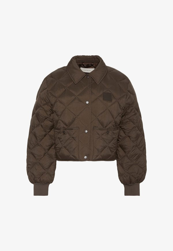 Calvin Klein Jeans ULW SHORT SEASONAL QUILTED LINER - Winter jacket - dark coffee
