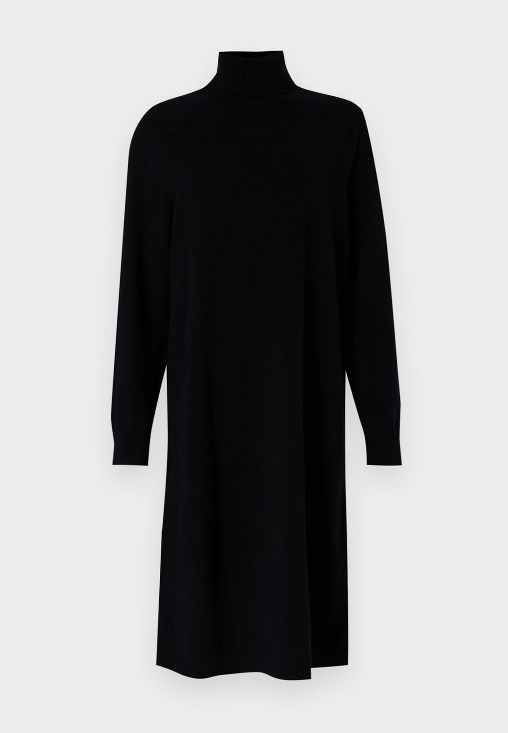 Marc O'Polo DENIM DRESS LONG SLEEVE TURTLE NECK