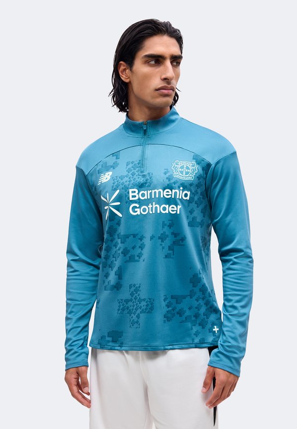 New Balance BAYER 04 26/27 MIDLAYER AWAY - Club wear - blue
