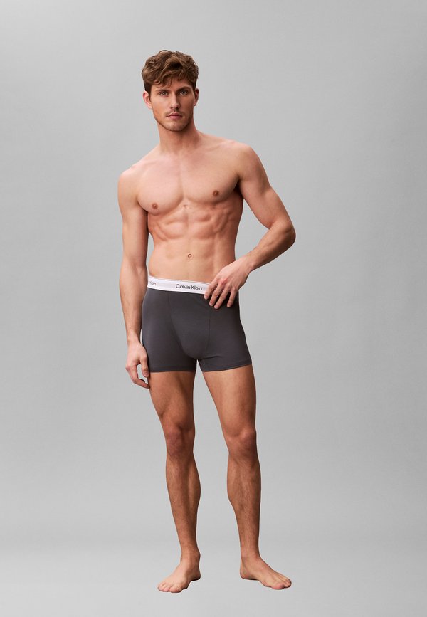 Calvin Klein Underwear 3 PACK - Trunks - white blue tulip turbulence
