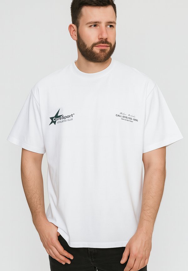 Jack & Jones 2 PACK - Print T-shirt - weiß