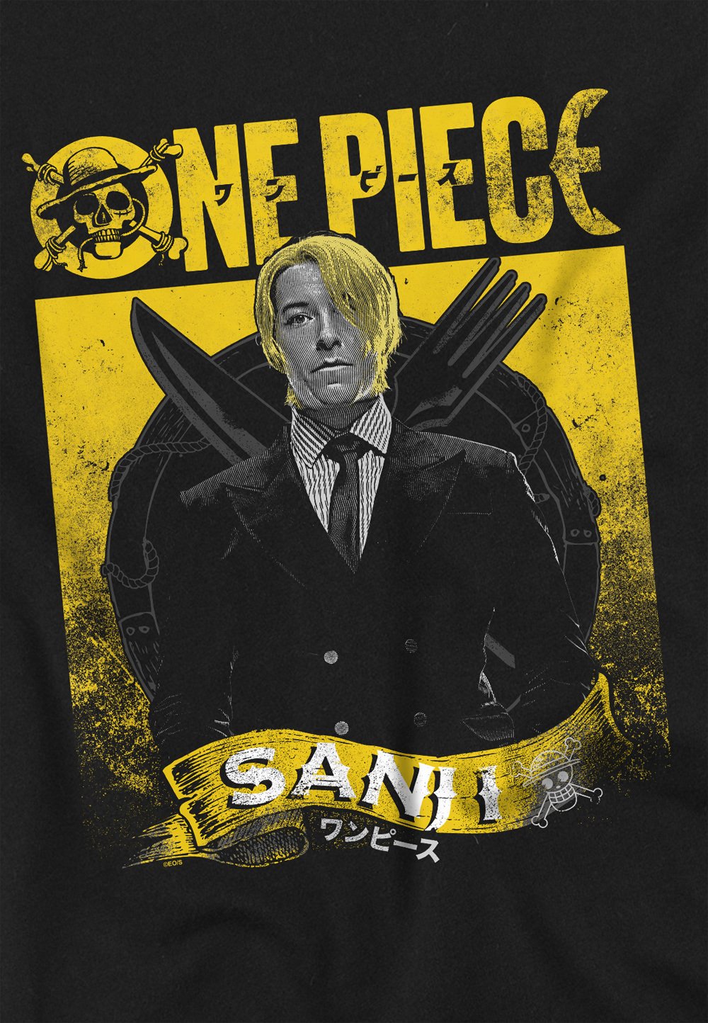 ONE PIECE SANJI ETCHED PORTRAIT  Media 3