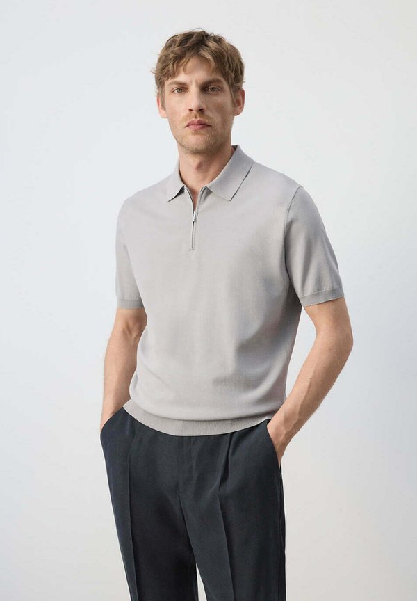Mango ADULT - Polo shirt - grey