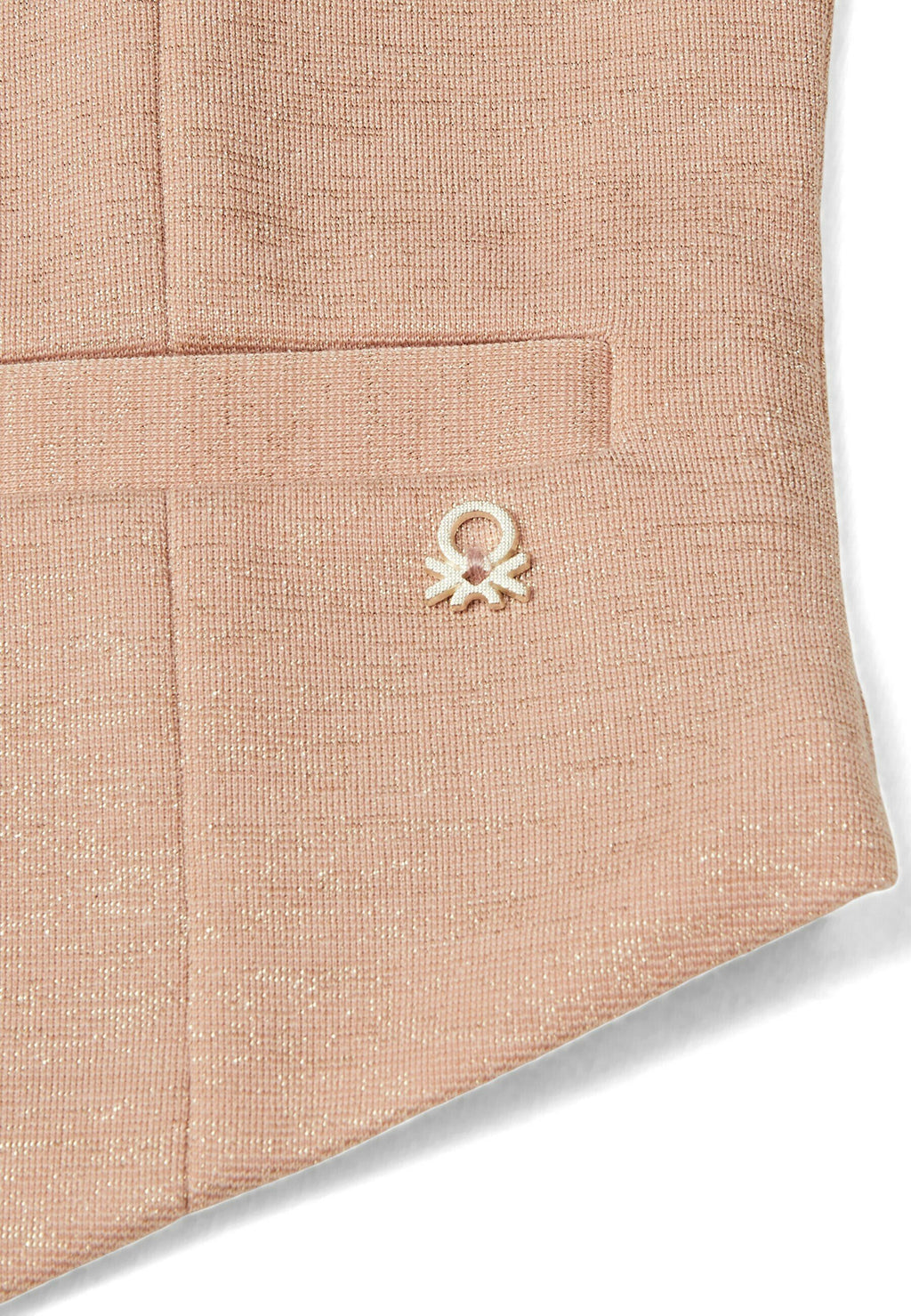 United Colors of Benetton INTERLOCK WELT POCKETS TWO BUTTONS LOGO APPLICATION