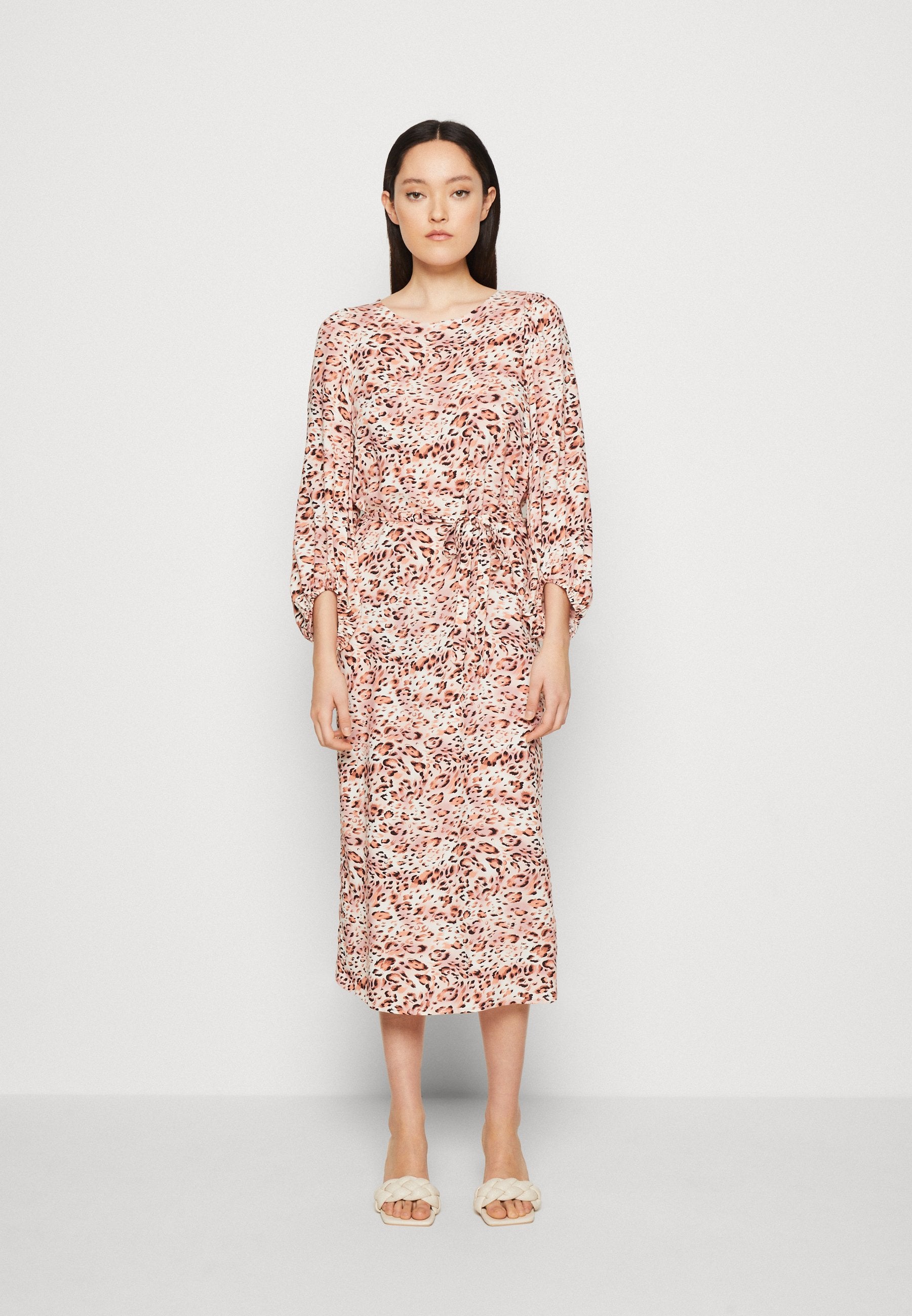 VILA VIOLIVIA MIDI BELT DRESS