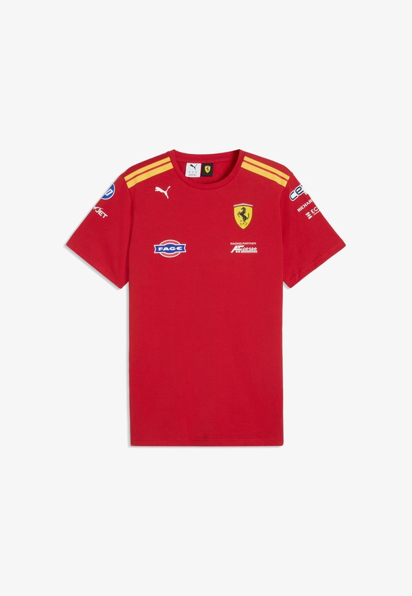 Puma FERRARI HYPERCAR REPLICA T-SHIRT UNISEX - Print T-shirt - red
