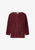 s.Oliver Long sleeved top - bordeaux