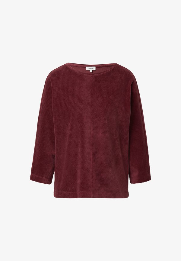 s.Oliver Long sleeved top - bordeaux