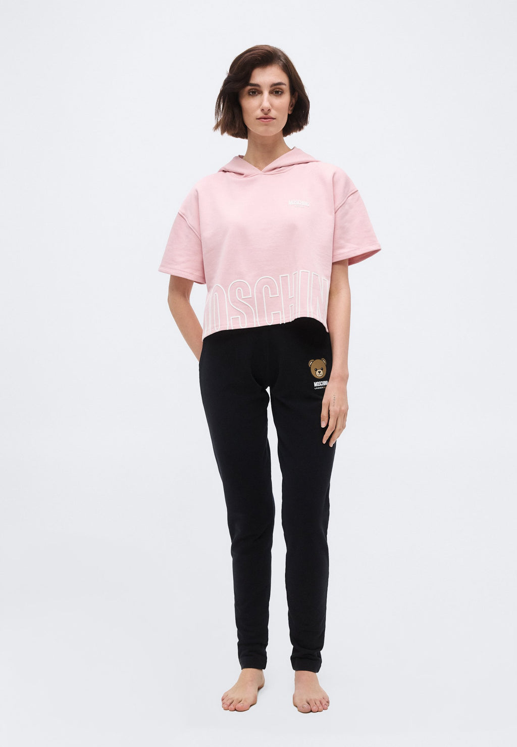 Moschino Underwear SHORT SLEEVES HOODIE