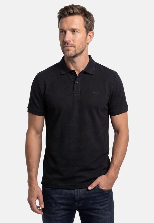 s.Oliver Polo shirt - schwarz