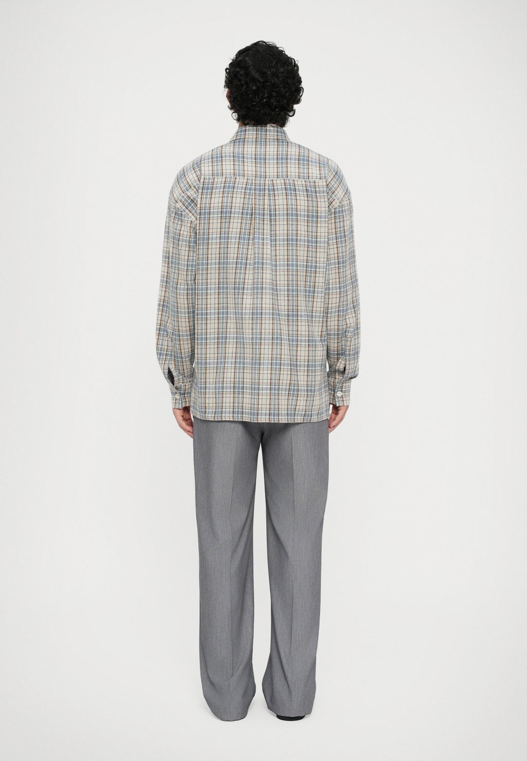 Essential Collective CHECKED SHIRT WITH POCKET