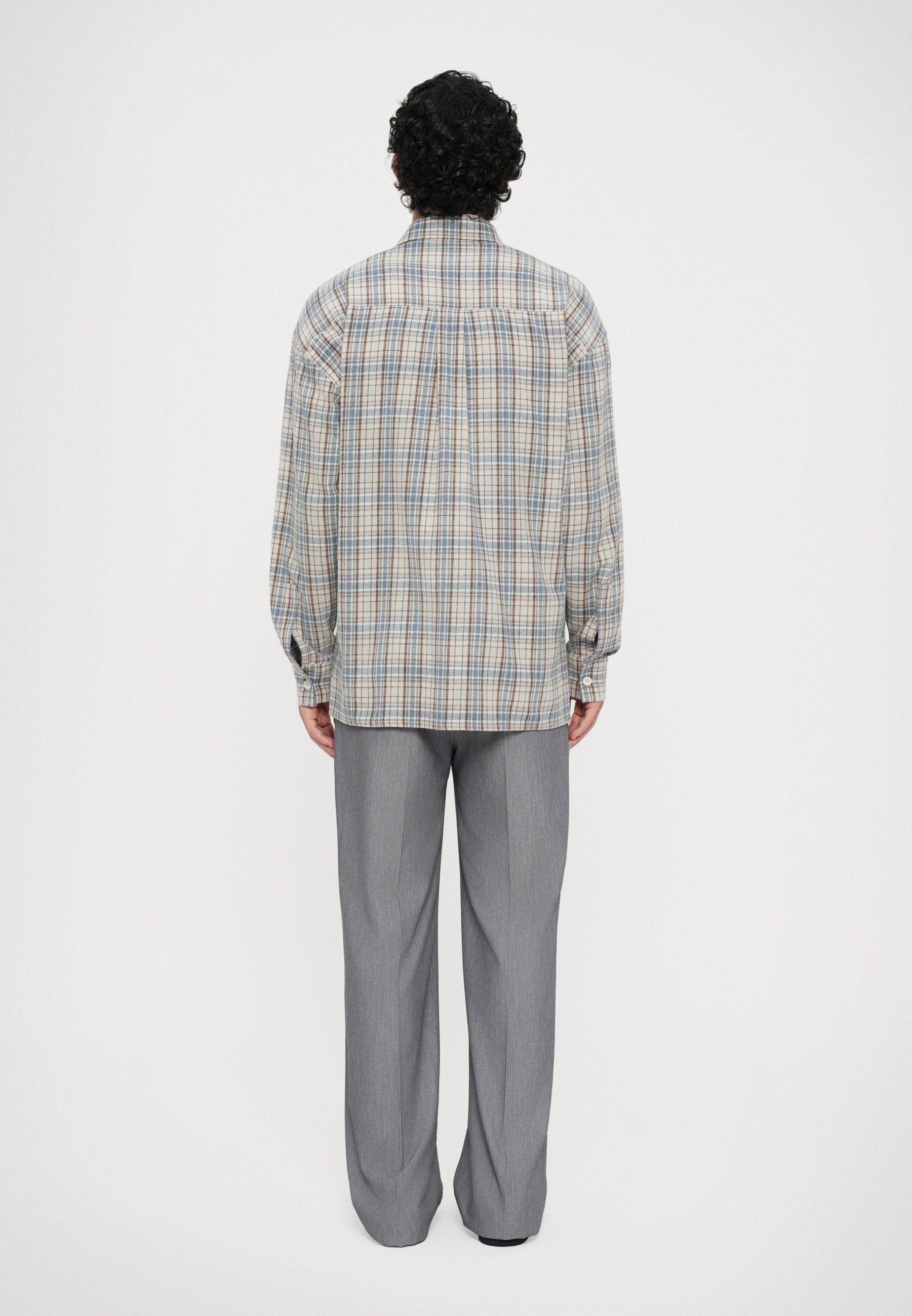 Essential Collective CHECKED SHIRT WITH POCKET