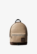 Calvin Klein CALVIN KLEIN MONOLOGO ROUND BACKPACK - Rucksack - desert taupe