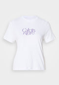 Calvin Klein Jeans SCRIPT - Print T-shirt - brilliant white