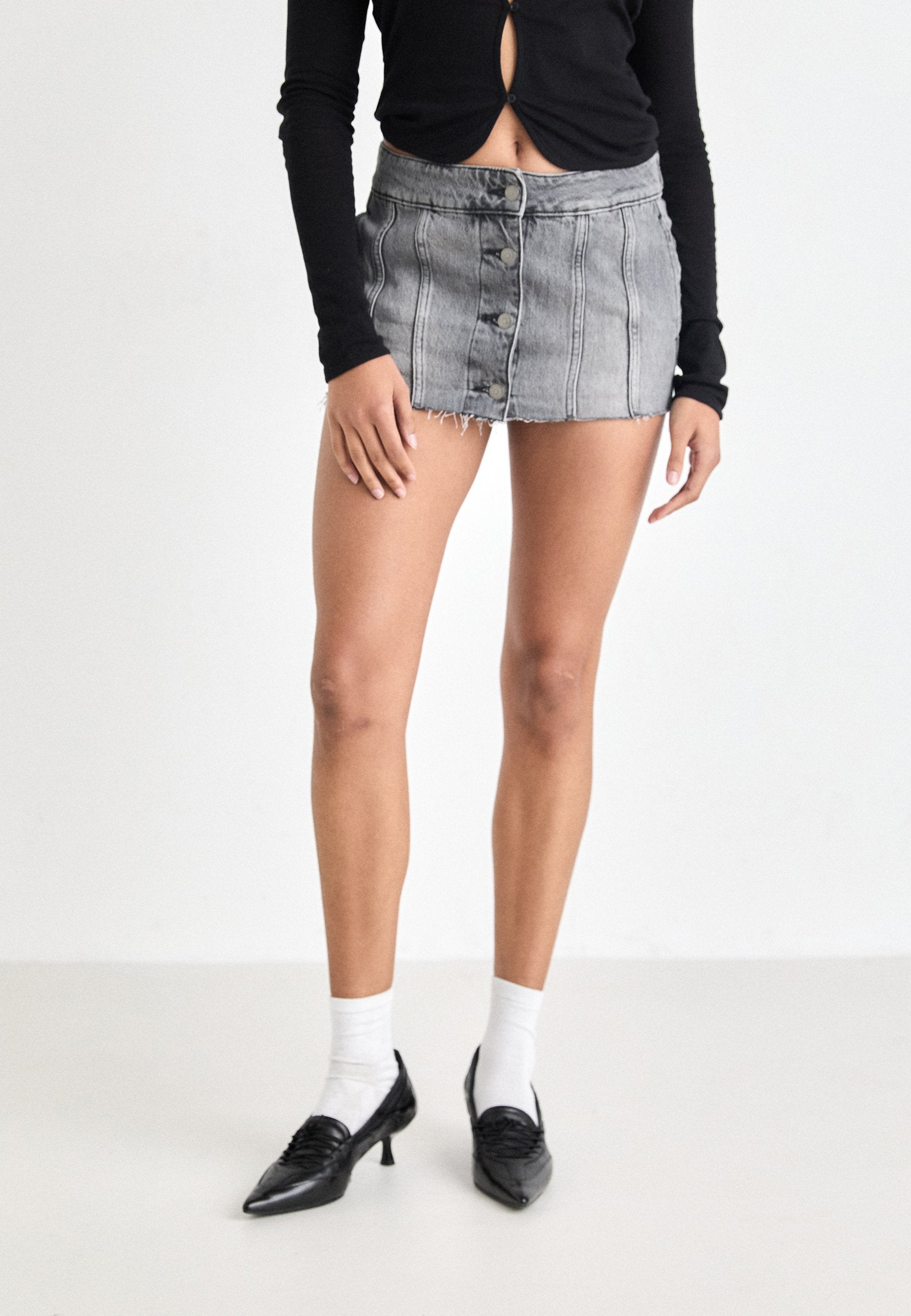 Weekday FRAYED SKIRT