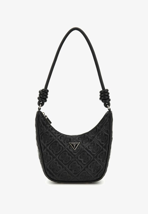 Guess MINI - SCHULTER ADELASIA - LOGO - Handbag - schwarz