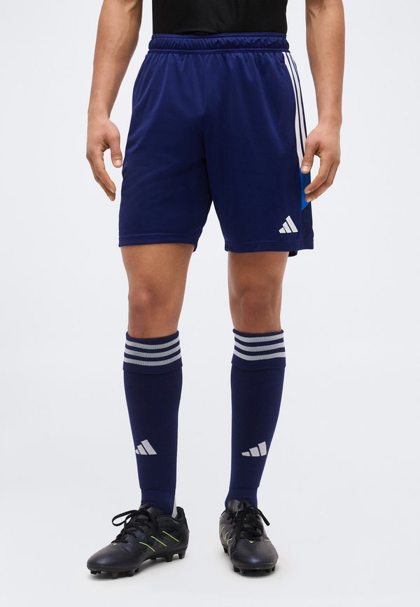 adidas Performance TIRO 26 ESSENTIALS SHORTS - Sports shorts - dark blue/bright royal/white