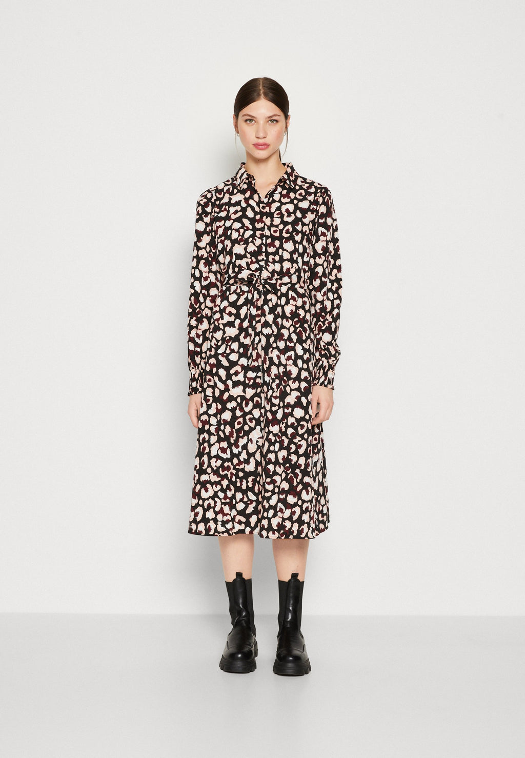 Pieces PCFALISHI MIDI SHIRT DRESS