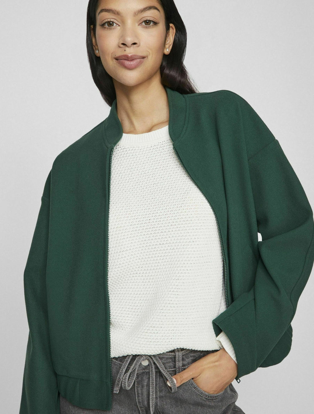 VILA bomber Zipper