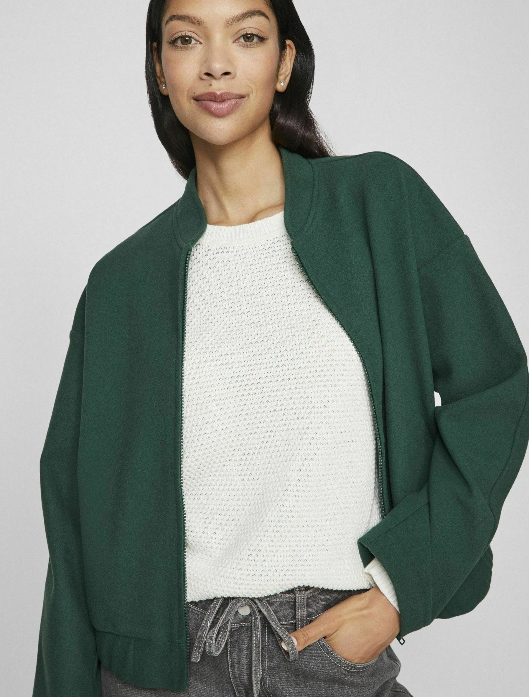 VILA bomber Zipper