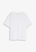TOM TAILOR TOM TAILOR T-SHIRT BOXY FIT T-SHIRT MIT BRUSTTASCHE - Basic T-shirt - white
