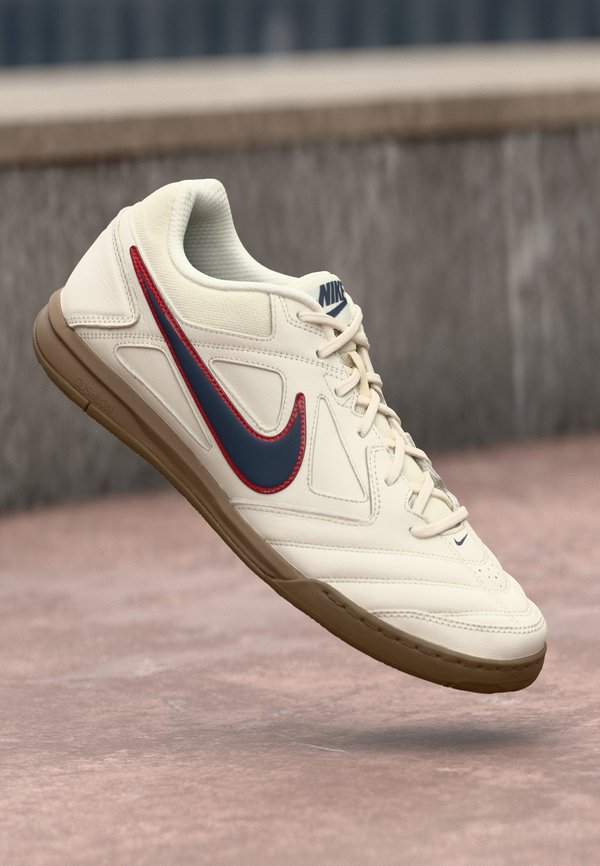 Nike Sportswear GATO - Trainers - pale ivory/thunder blue/university red/dark brown