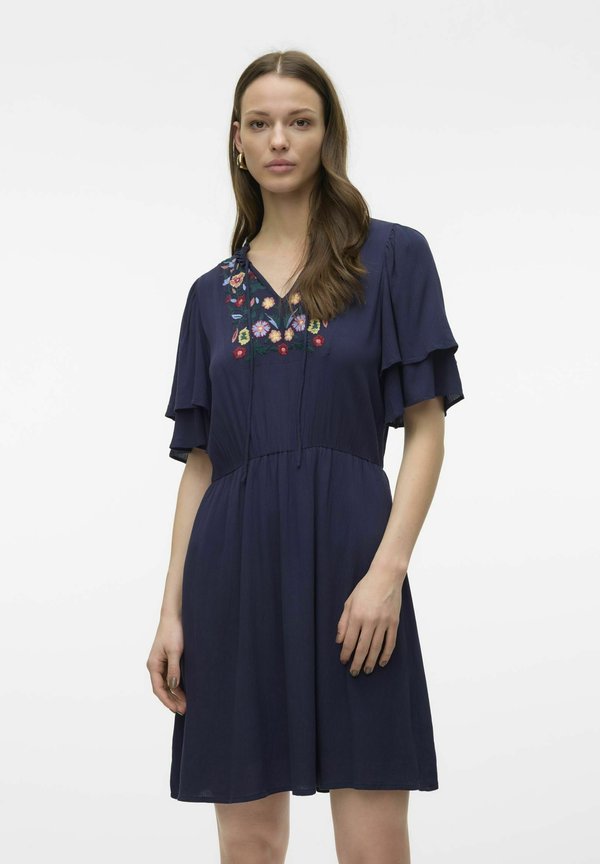 Vero Moda VMSINA Short - Day dress - navy blazer