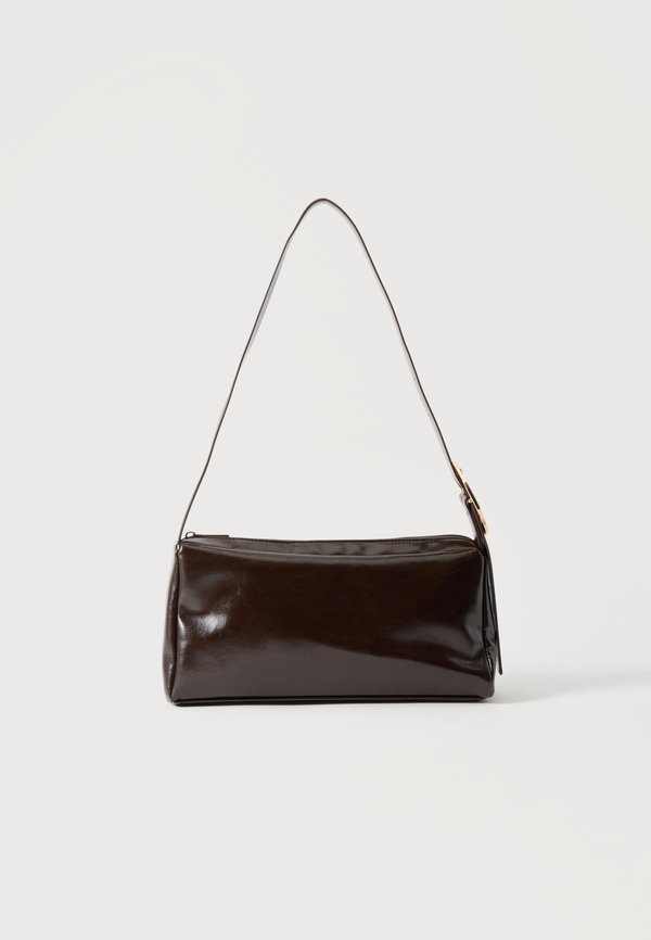 Vero Moda VMKAITLIN SHOULDER BAG - Handbag - chocolate torte/gold-coloured