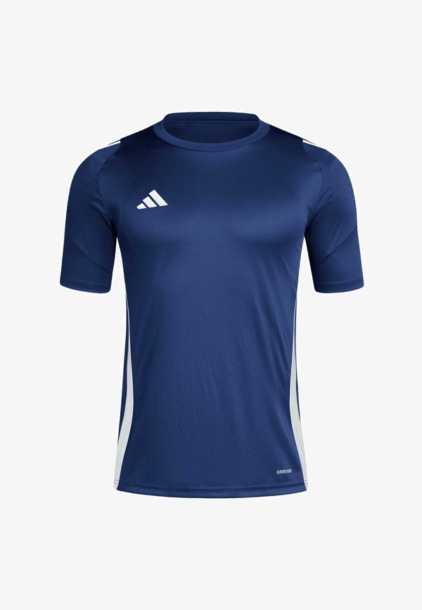 adidas Performance TIRO24 JERSEY - Sports T-shirt - team navy blue  white
