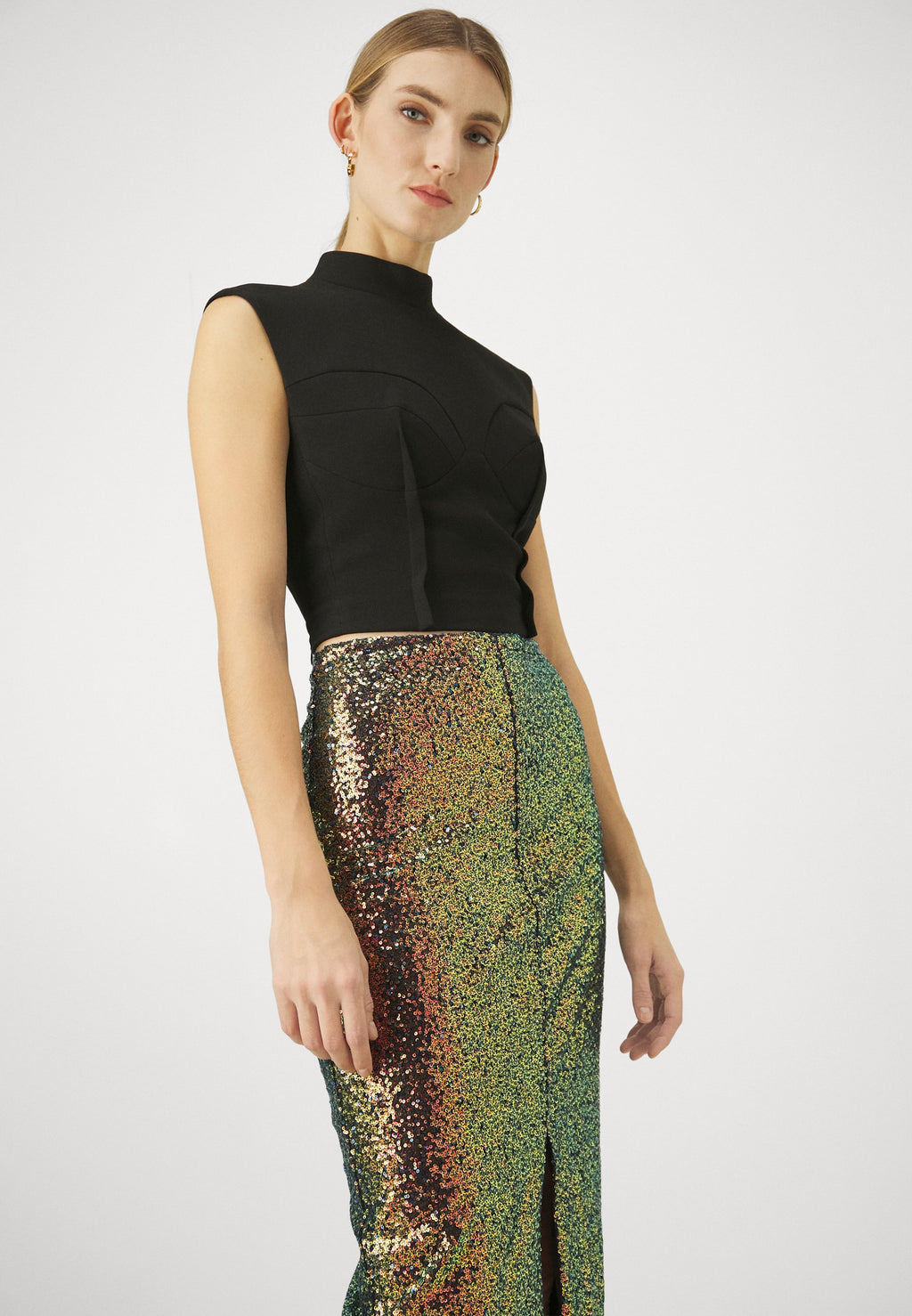 SEQUIN EVENING SKIRT Media 5