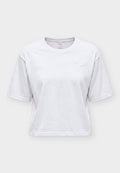 Puma CLASS RELAXED GRAPHIC TEE - Print T-shirt - white glow heather