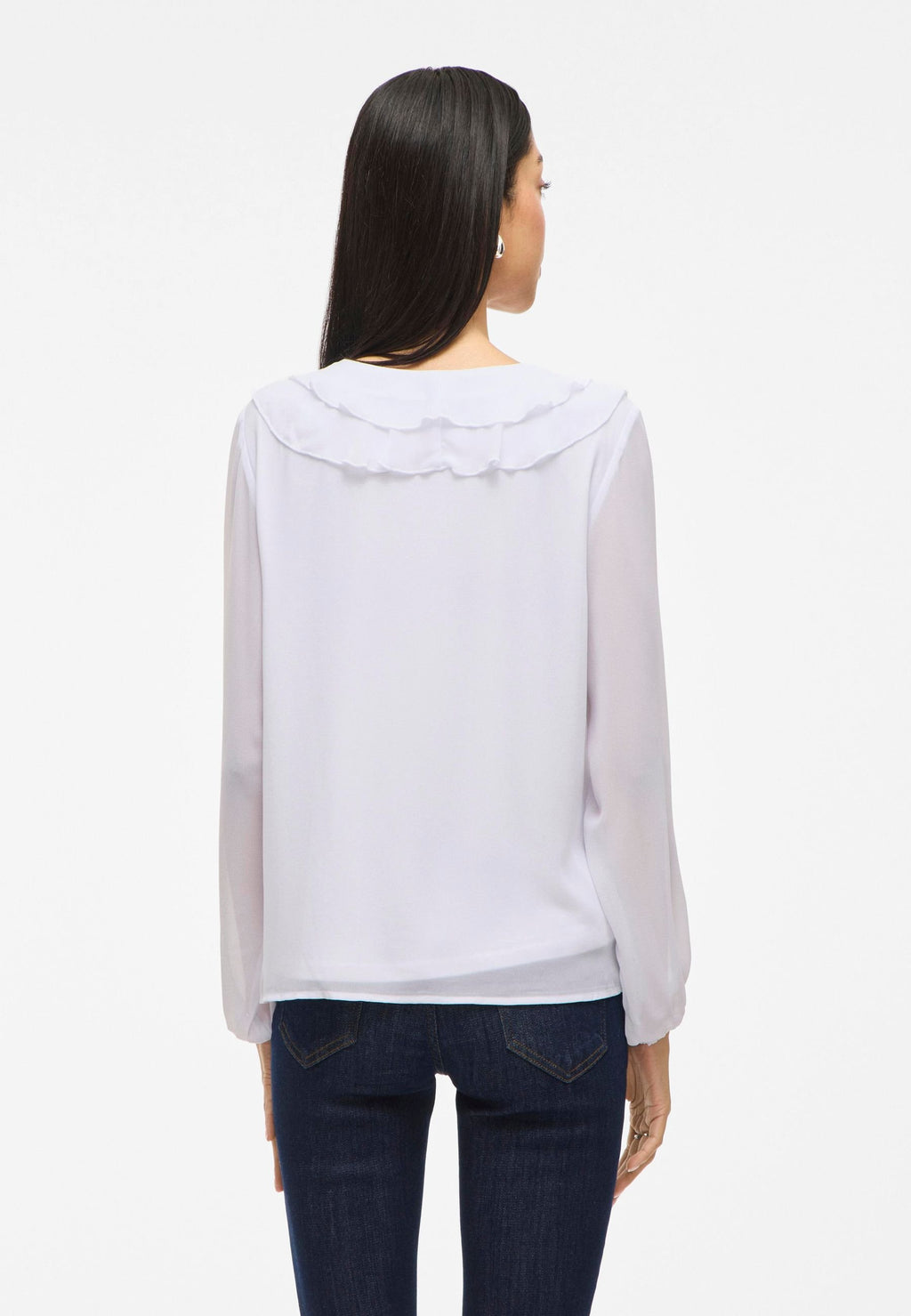 VILA Long Sleeved VIANE Frill