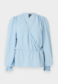Vero Moda VMALVA - Blouse - brunnera blue