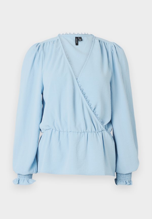 Vero Moda VMALVA - Blouse - brunnera blue