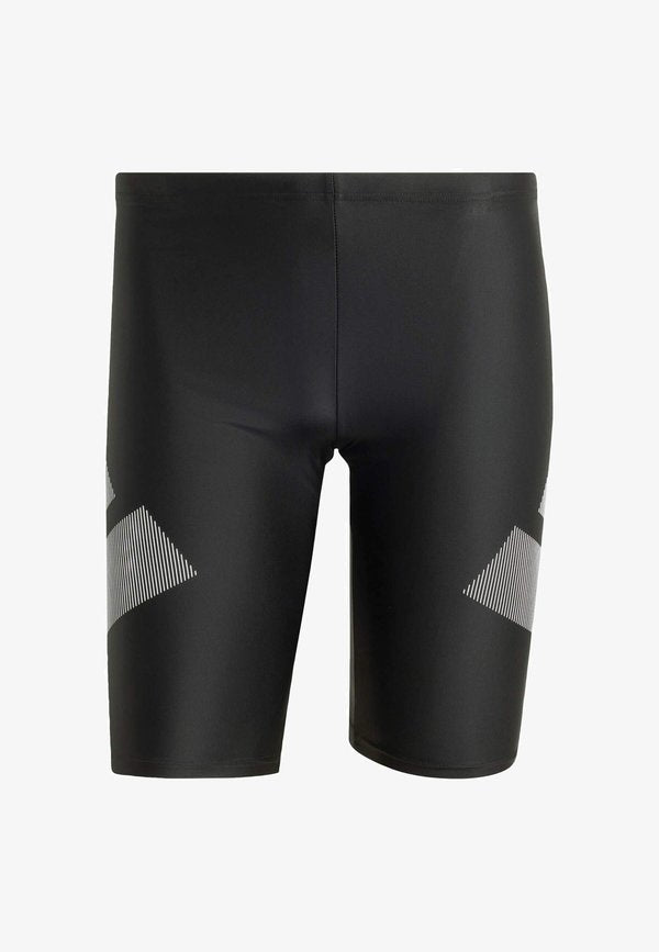 adidas Performance ADIDAS PERFORMANCE BIG BARS SWIM JAMMERS - Swimming trunks - black