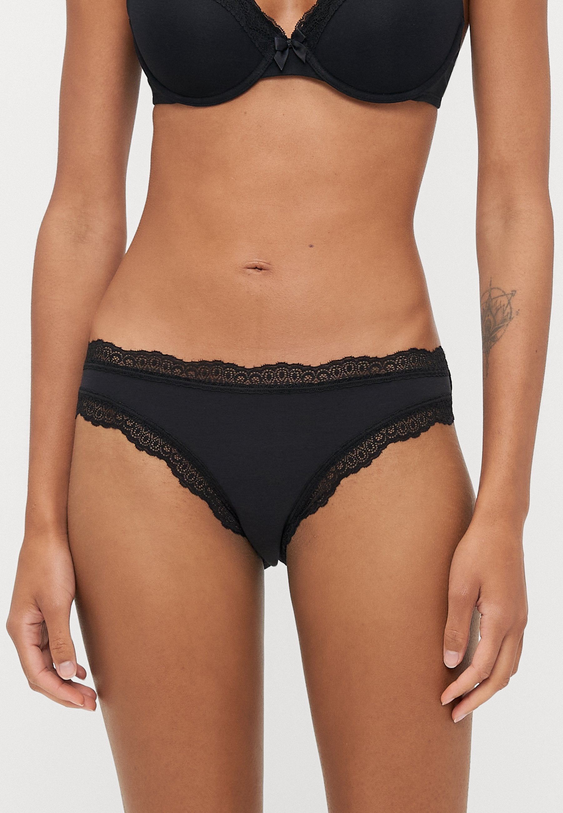 Anna Field 7 PACK COTTON LACE TRIM SLIP BREIF