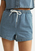 New Look STRIPE PRINT DRAWSTRING