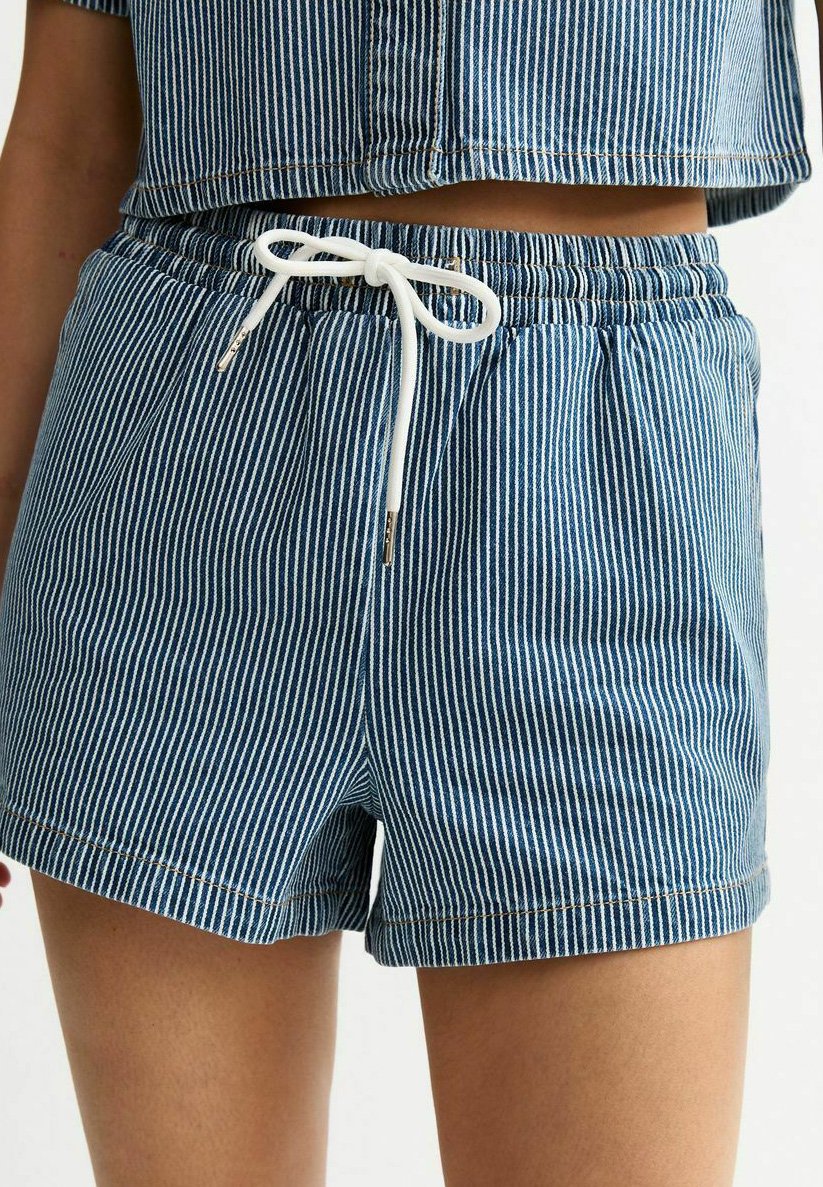 New Look STRIPE PRINT DRAWSTRING