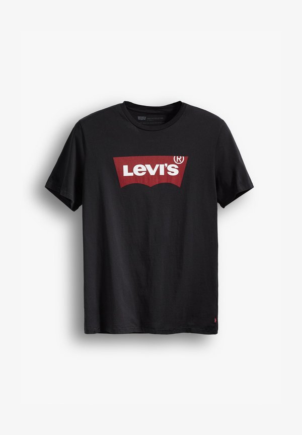Levi's® GRAPHIC SET-IN NECK TEE - Print T-shirt - graphic black