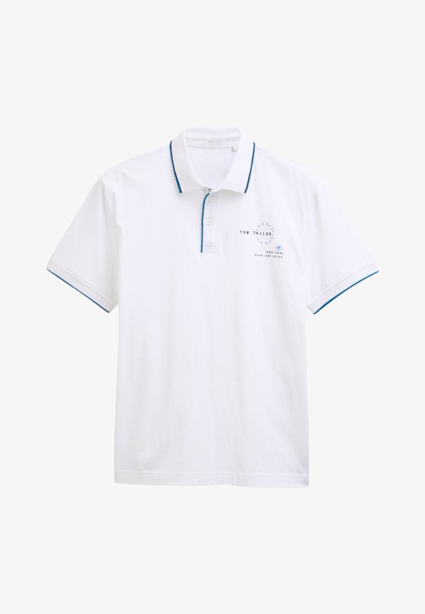 TOM TAILOR KURZARM - Polo shirt - weiß