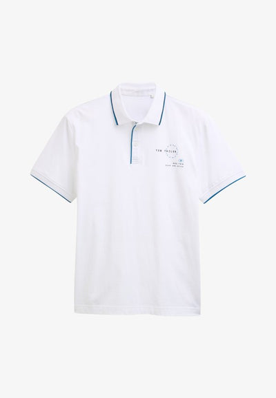 TOM TAILOR KURZARM - Polo shirt - weiß