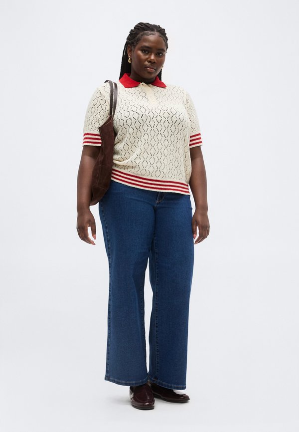 Vero Moda Curve Wide-fit VMCLUSIA High waist wide leg fit