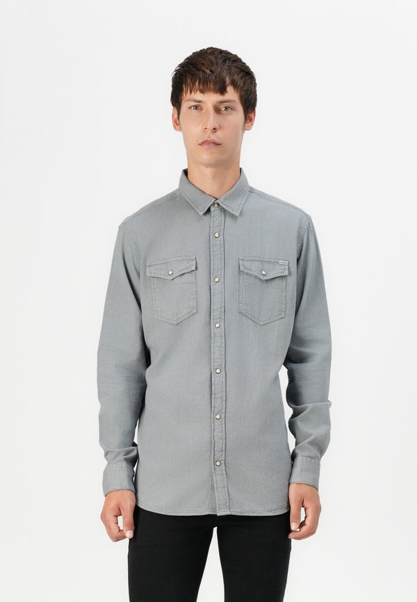 Jack & Jones JJESHERIDAN SHIRT L/S NOOS - Shirt - light grey denim