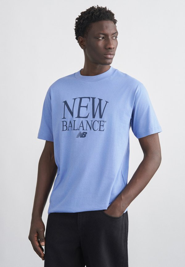 New Balance REIMAGINED GRAPHIC  - Print T-shirt - fairweather blue