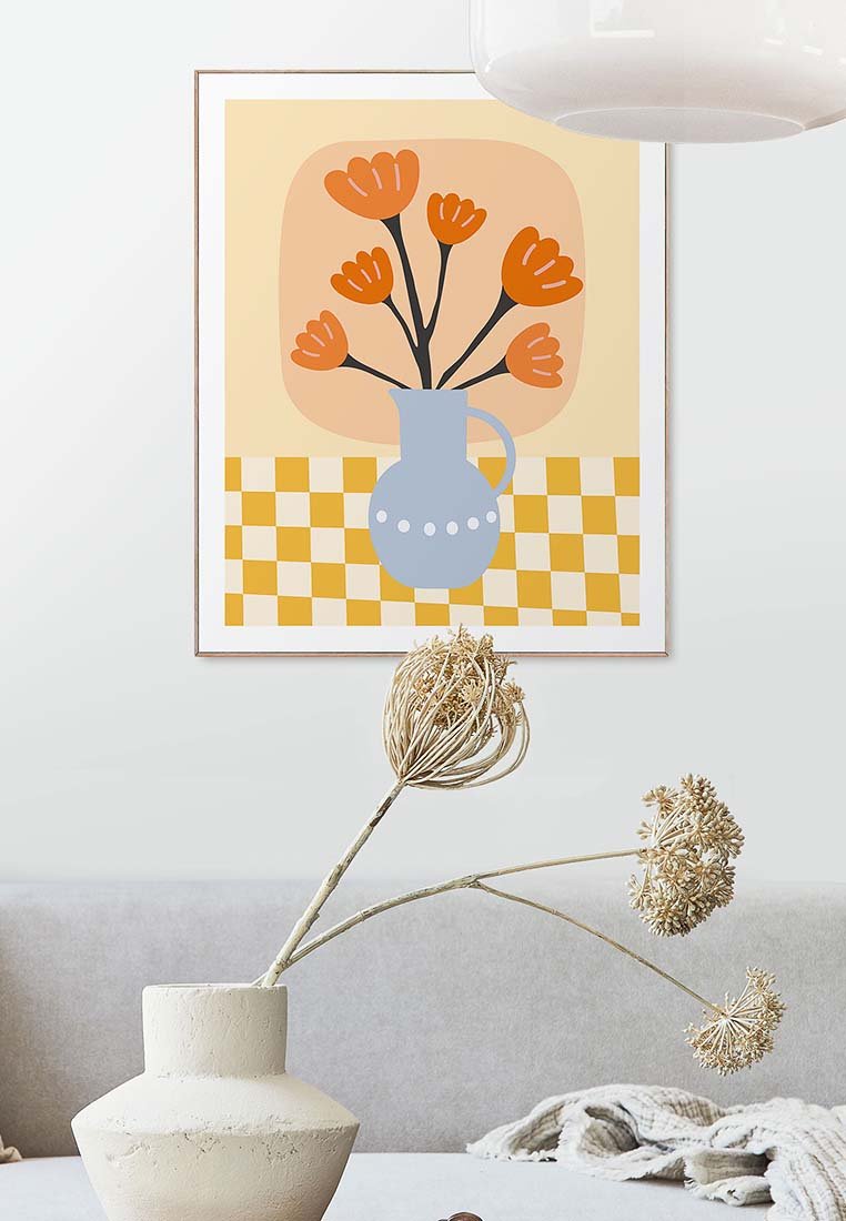 Orange Wallz SPRING FLOWERS